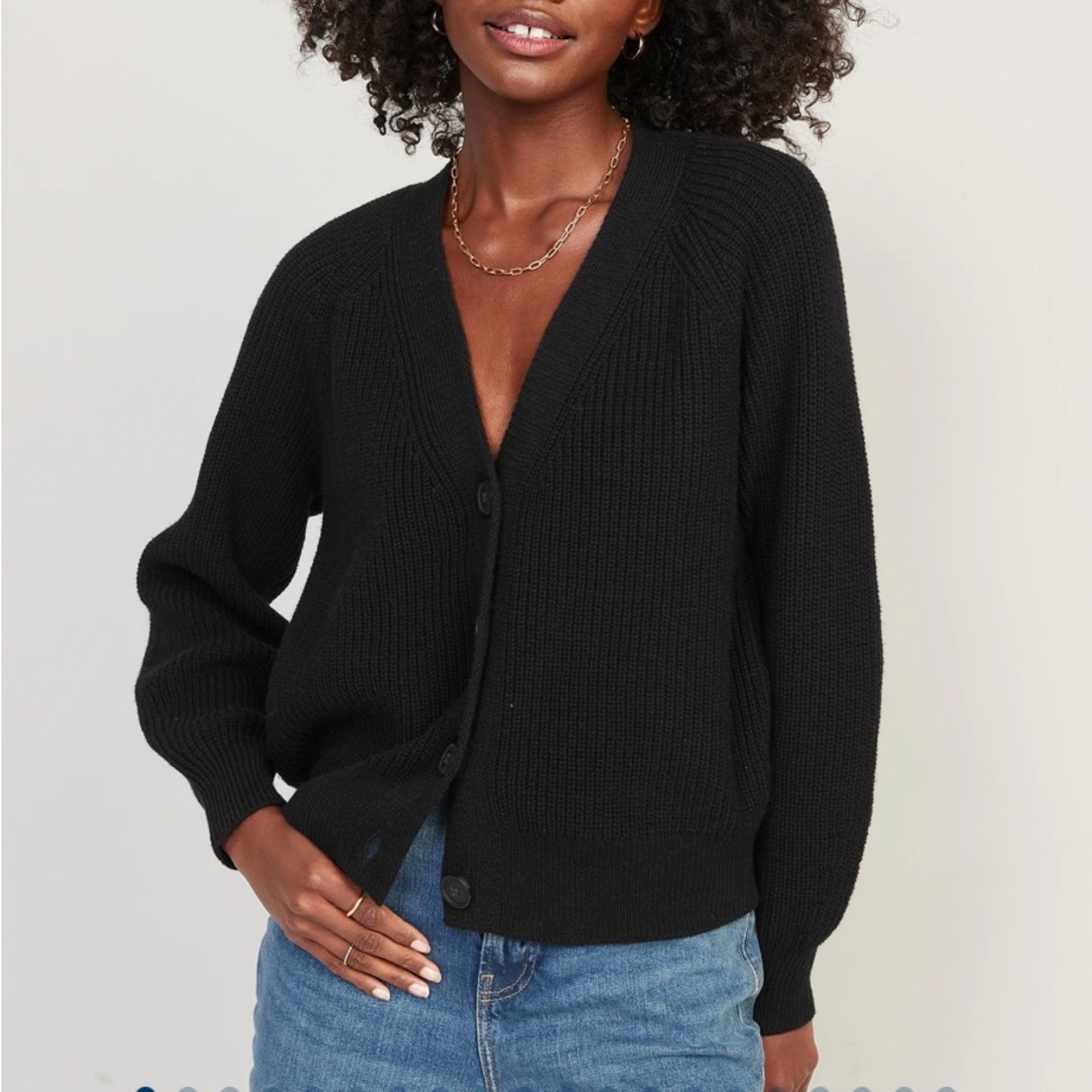 Old Navy Shaker-Stitch Cardigan Sweater